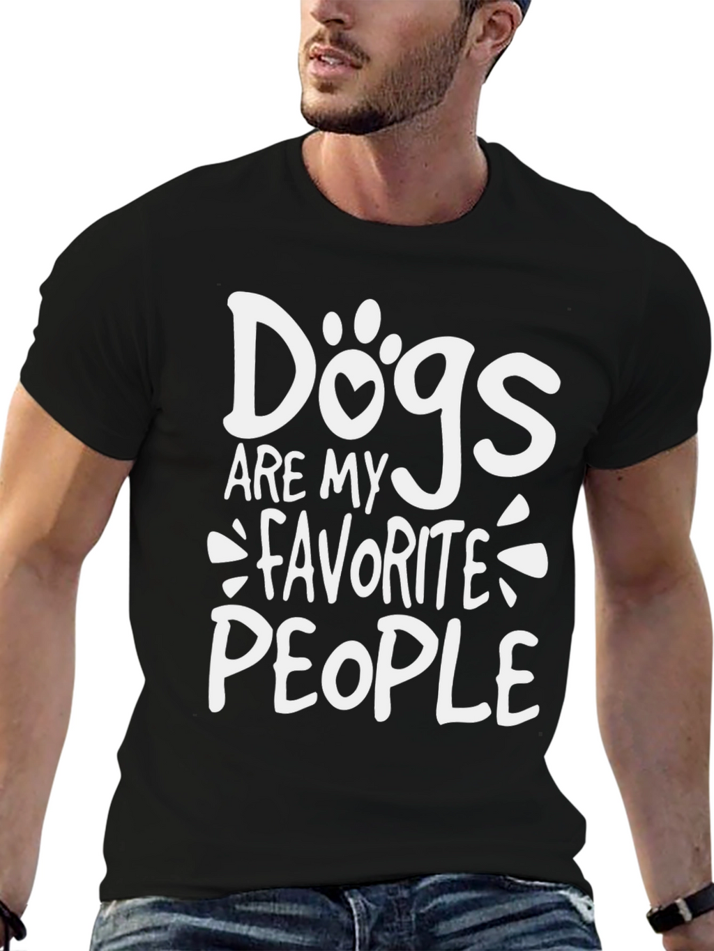 Dogs are My Favorite People Graphic Tee
