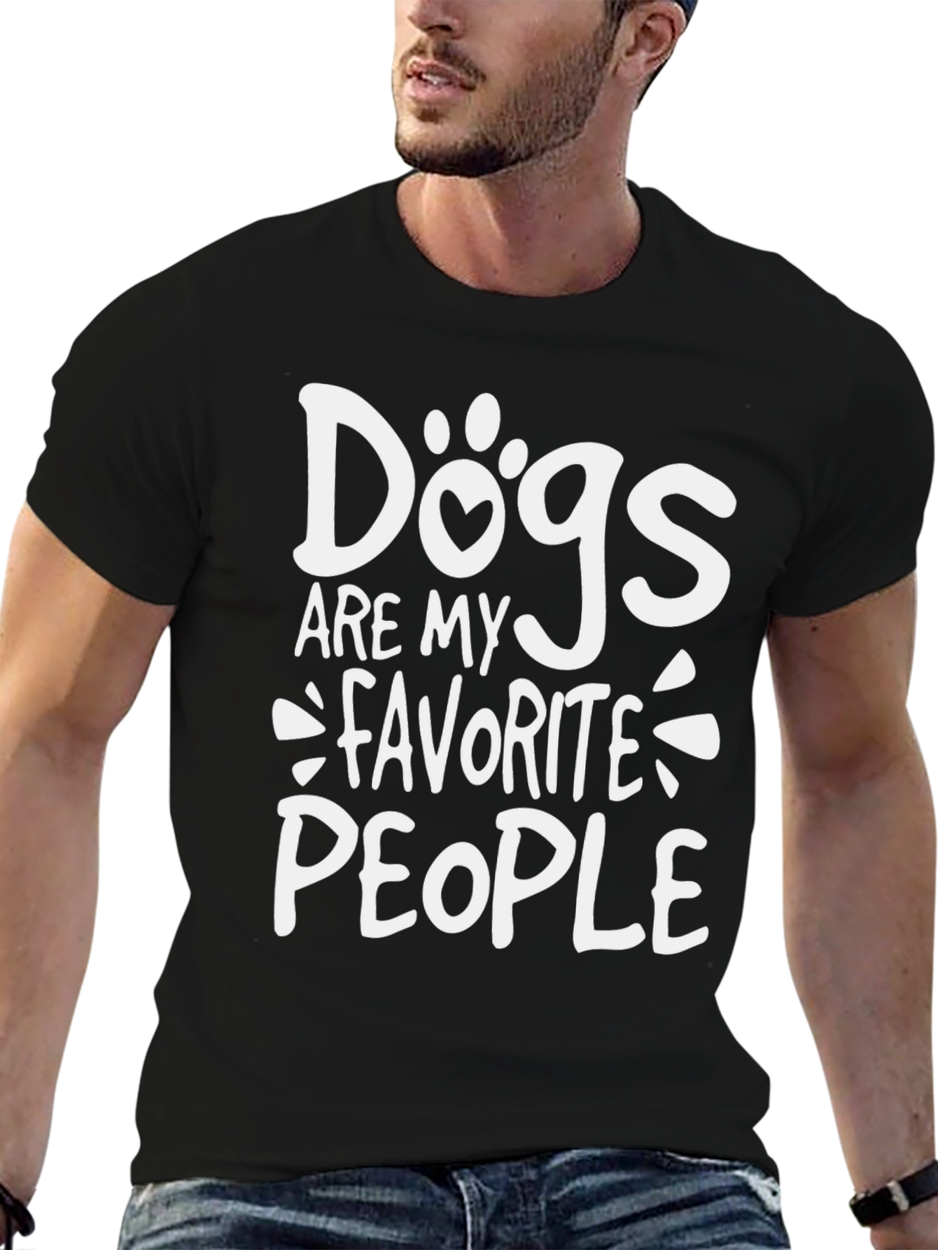 Dogs are My Favorite People Graphic Tee