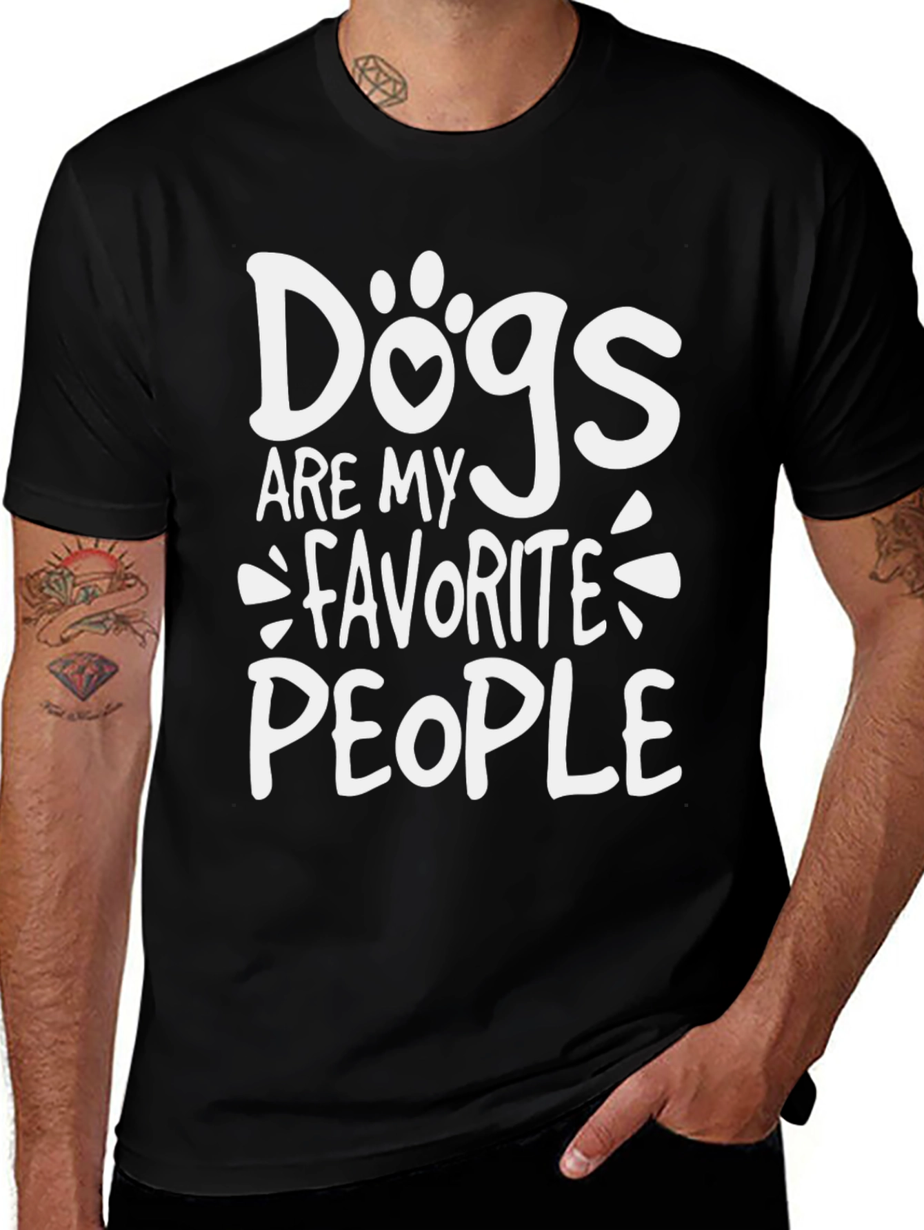 Dogs are My Favorite People Graphic Tee
