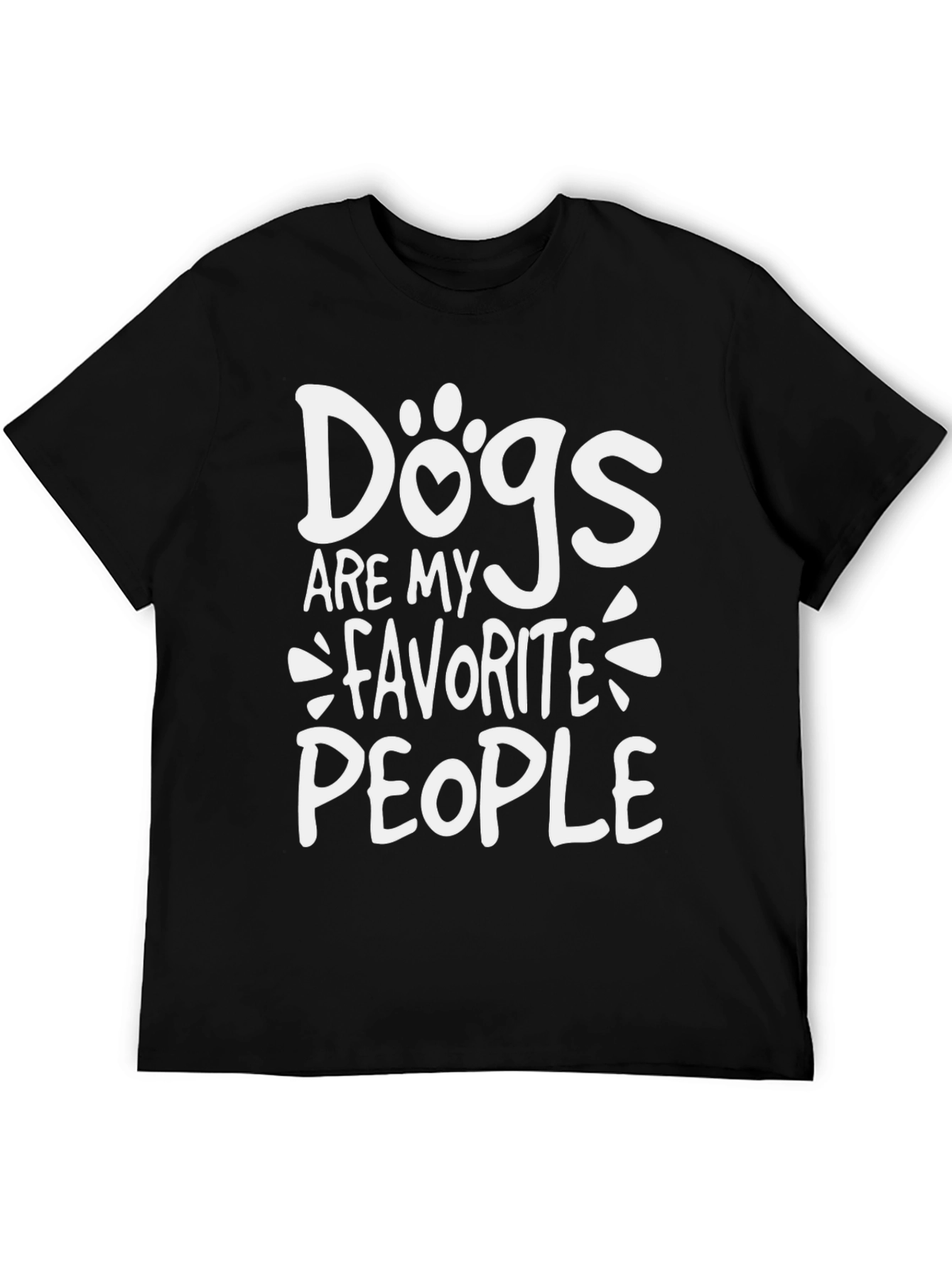 Dogs are My Favorite People Graphic Tee