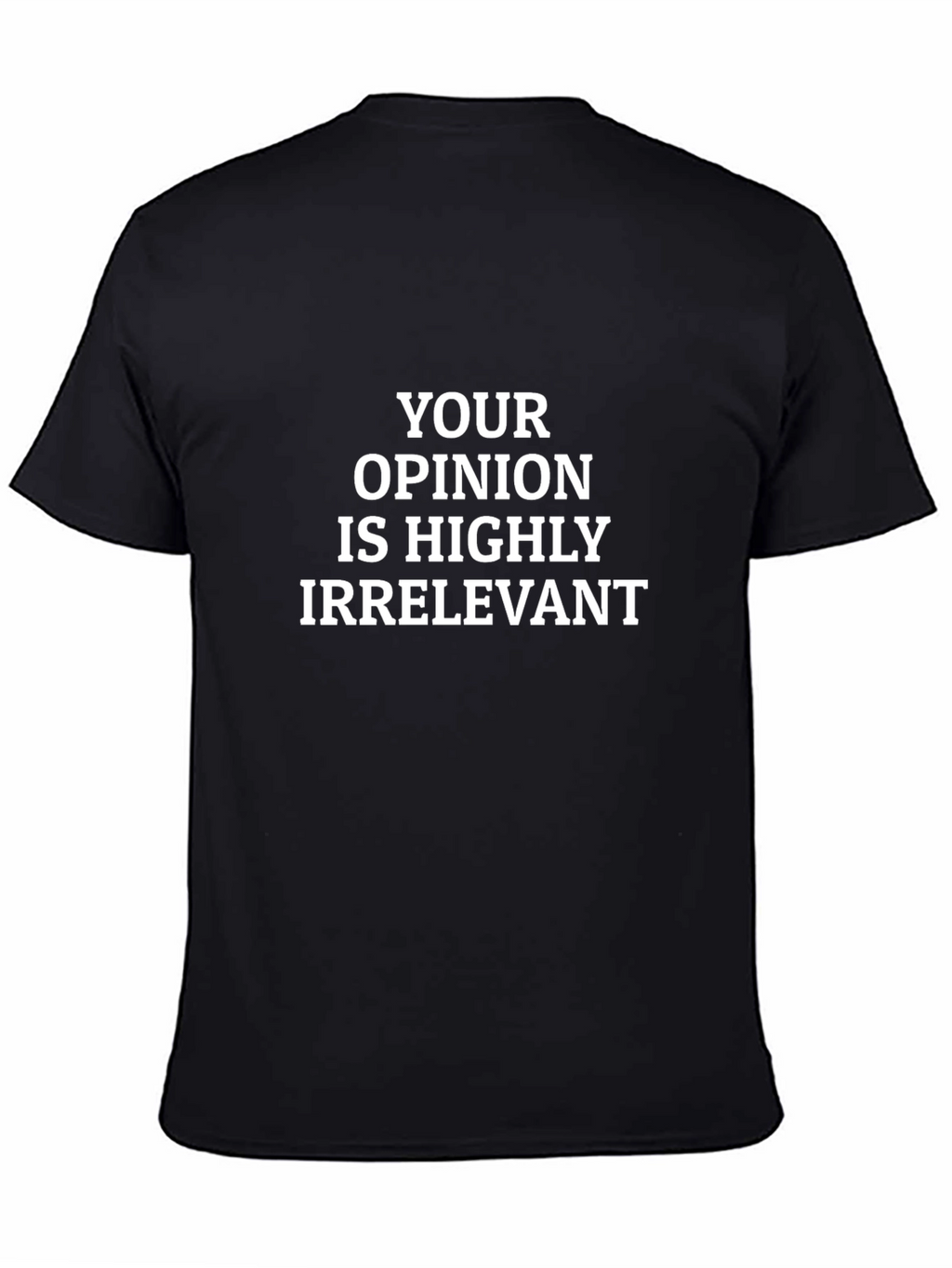 Your Opinion Irrelevant Graphic T-Shirt