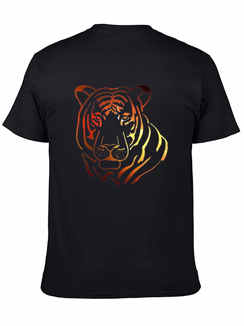 Fiery Tiger Graphic Tee - Bold Style