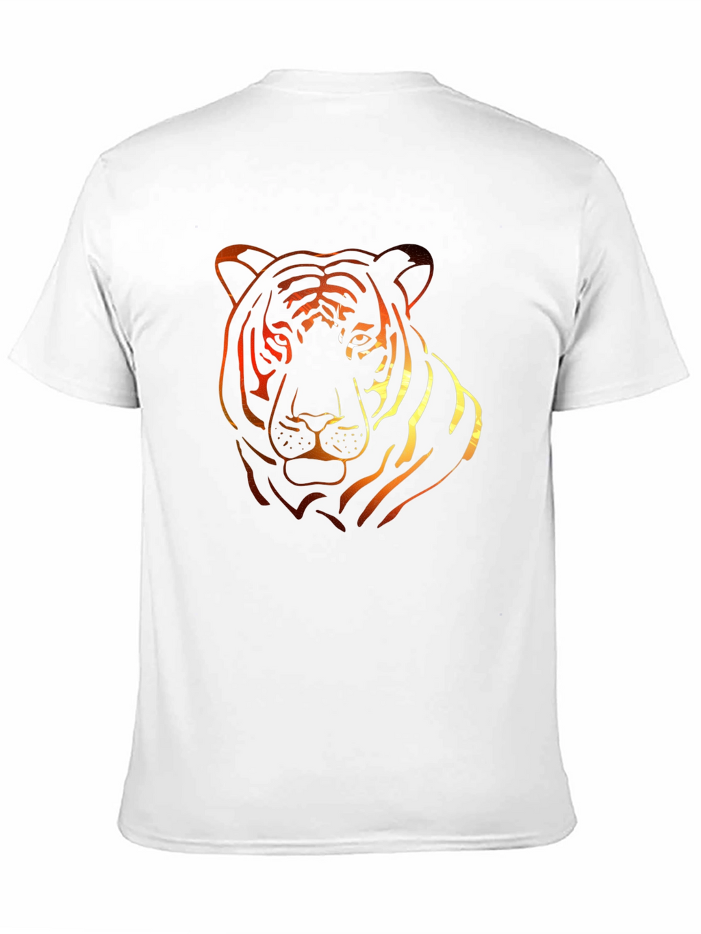 Fiery Tiger Graphic Tee - Bold Style