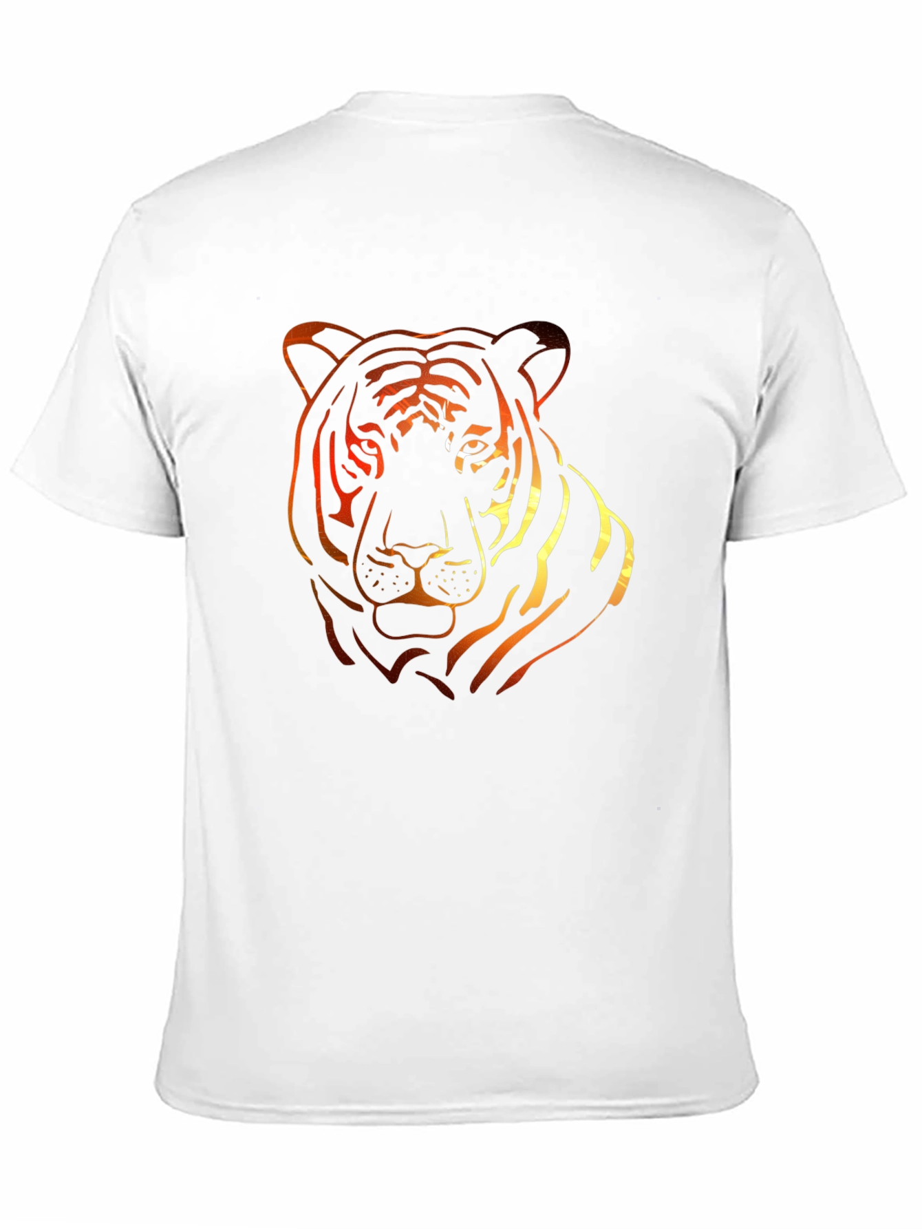 Fiery Tiger Graphic Tee - Bold Style