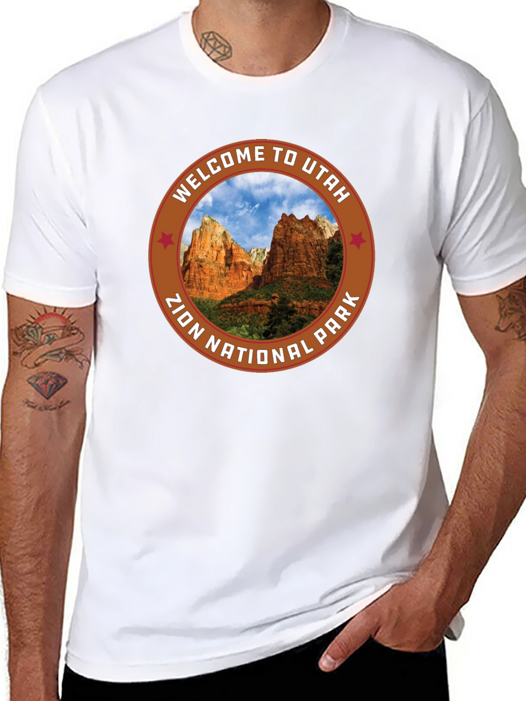 Zion National Park T-Shirt - Utah Souvenir Tee