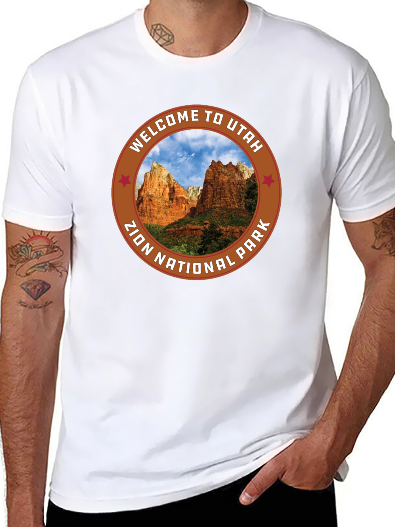 Zion National Park T-Shirt - Utah Souvenir Tee