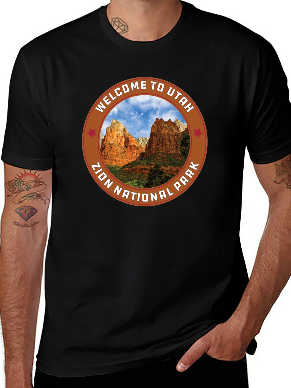 Zion National Park T-Shirt - Utah Souvenir Tee
