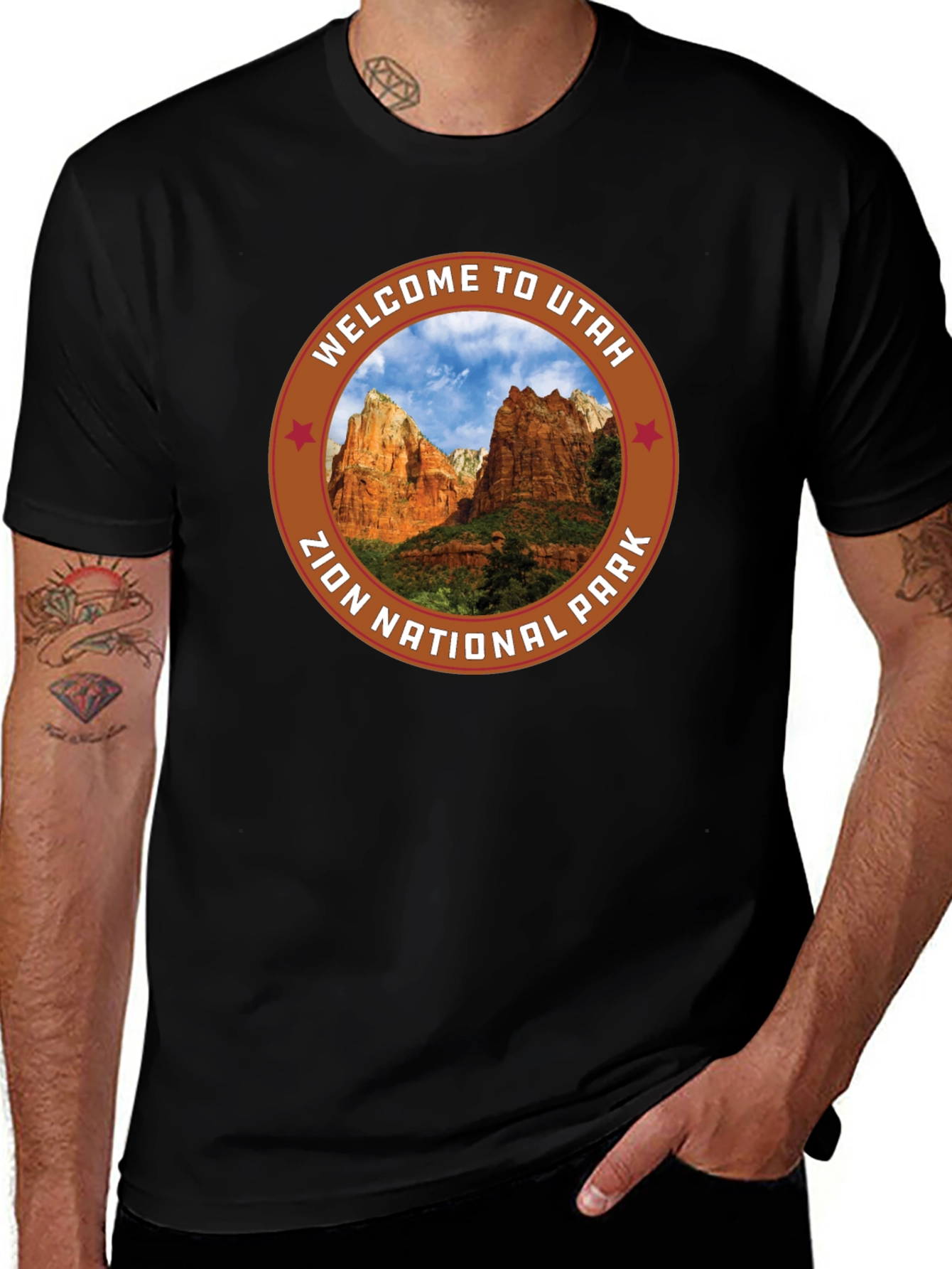 Zion National Park T-Shirt - Utah Souvenir Tee