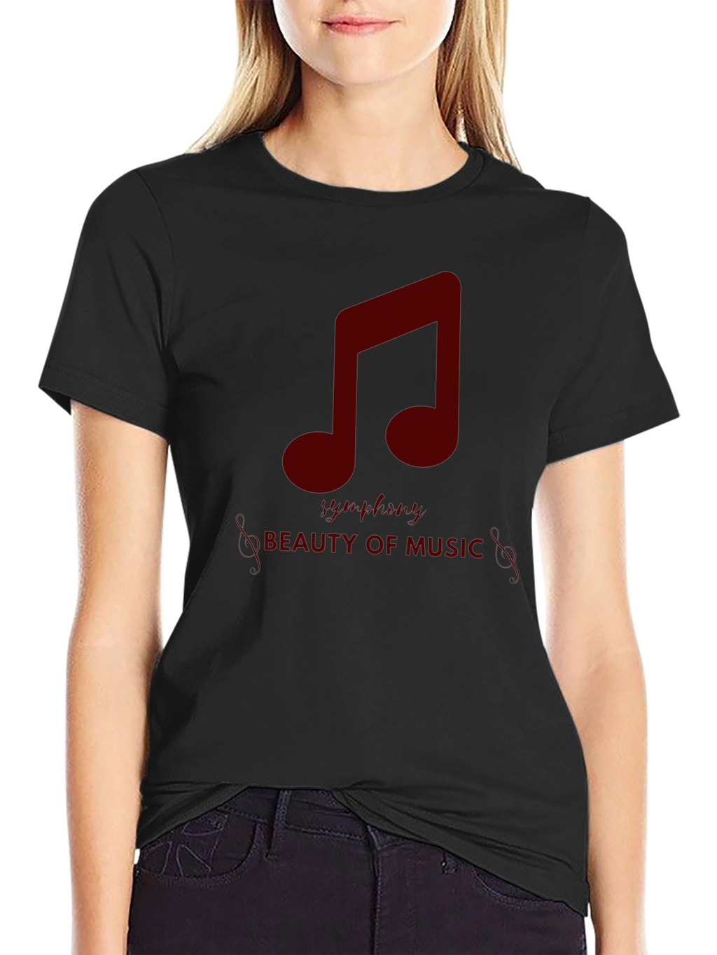 Musical Symphony T-Shirt - Beauty of Music Design