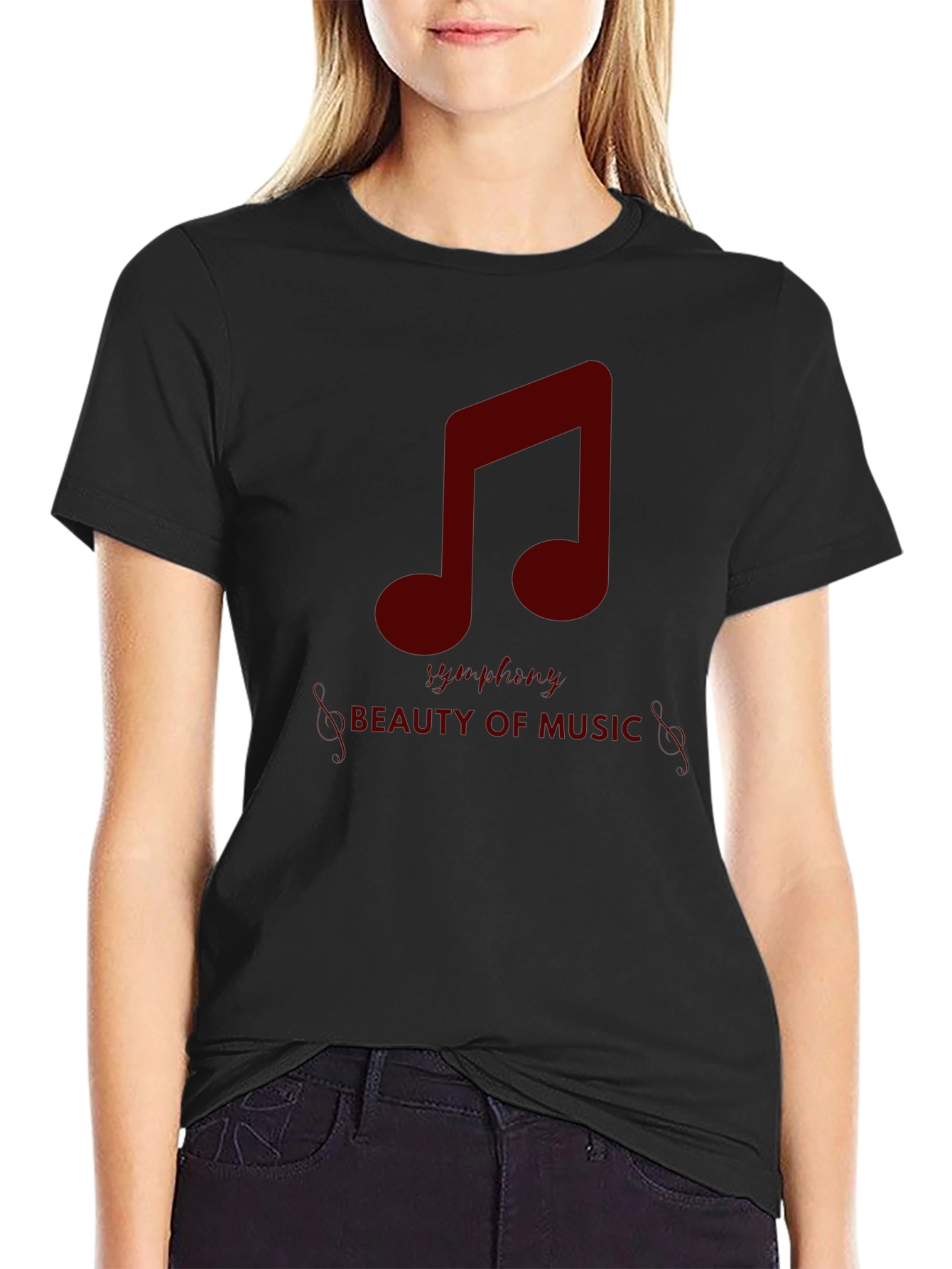 Musical Symphony T-Shirt - Beauty of Music Design