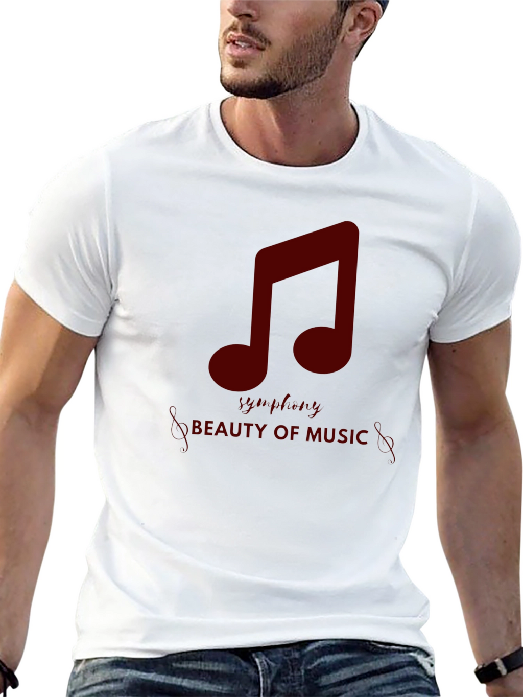 Musical Symphony T-Shirt - Beauty of Music Design