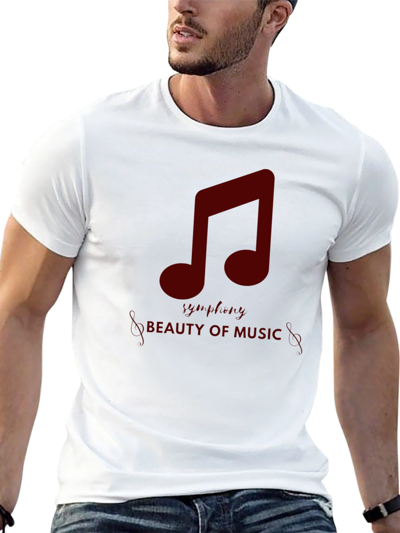 Musical Symphony T-Shirt - Beauty of Music Design