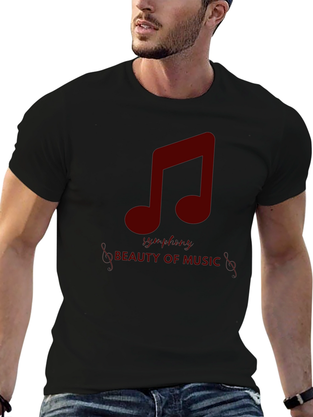 Musical Symphony T-Shirt - Beauty of Music Design