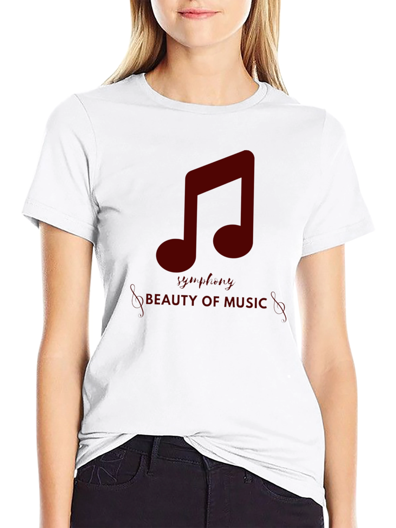 Musical Symphony T-Shirt - Beauty of Music Design