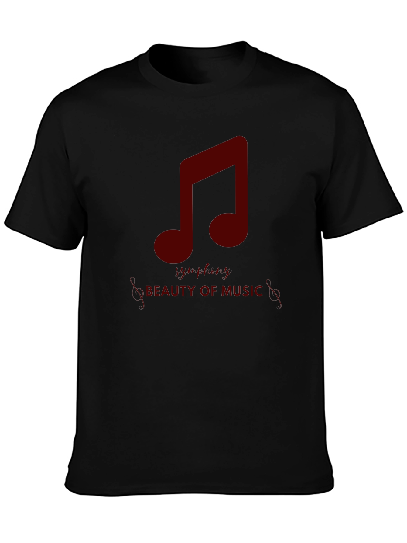 Musical Symphony T-Shirt - Beauty of Music Design
