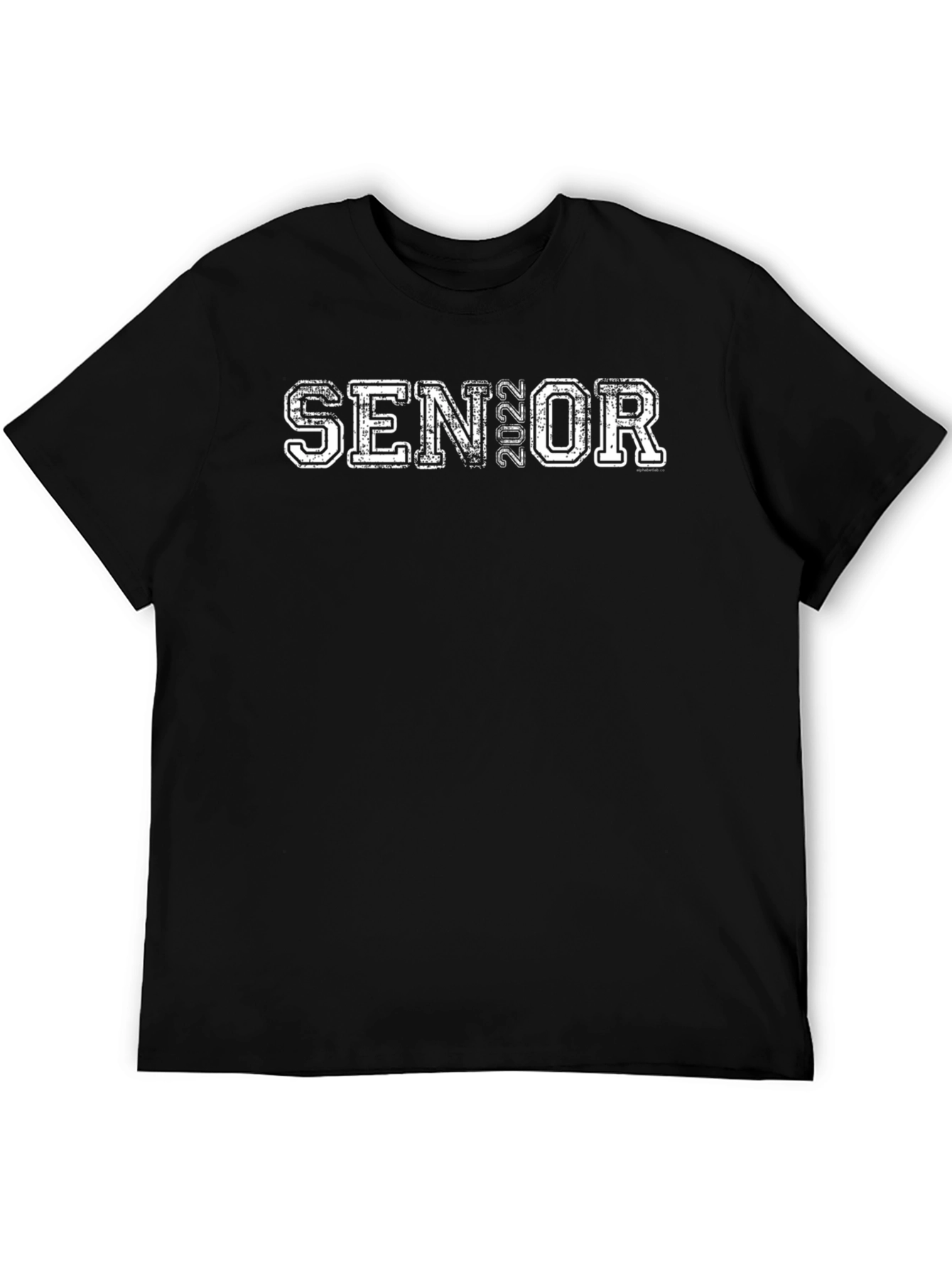 Senior 2022 Black Graphic T-Shirt