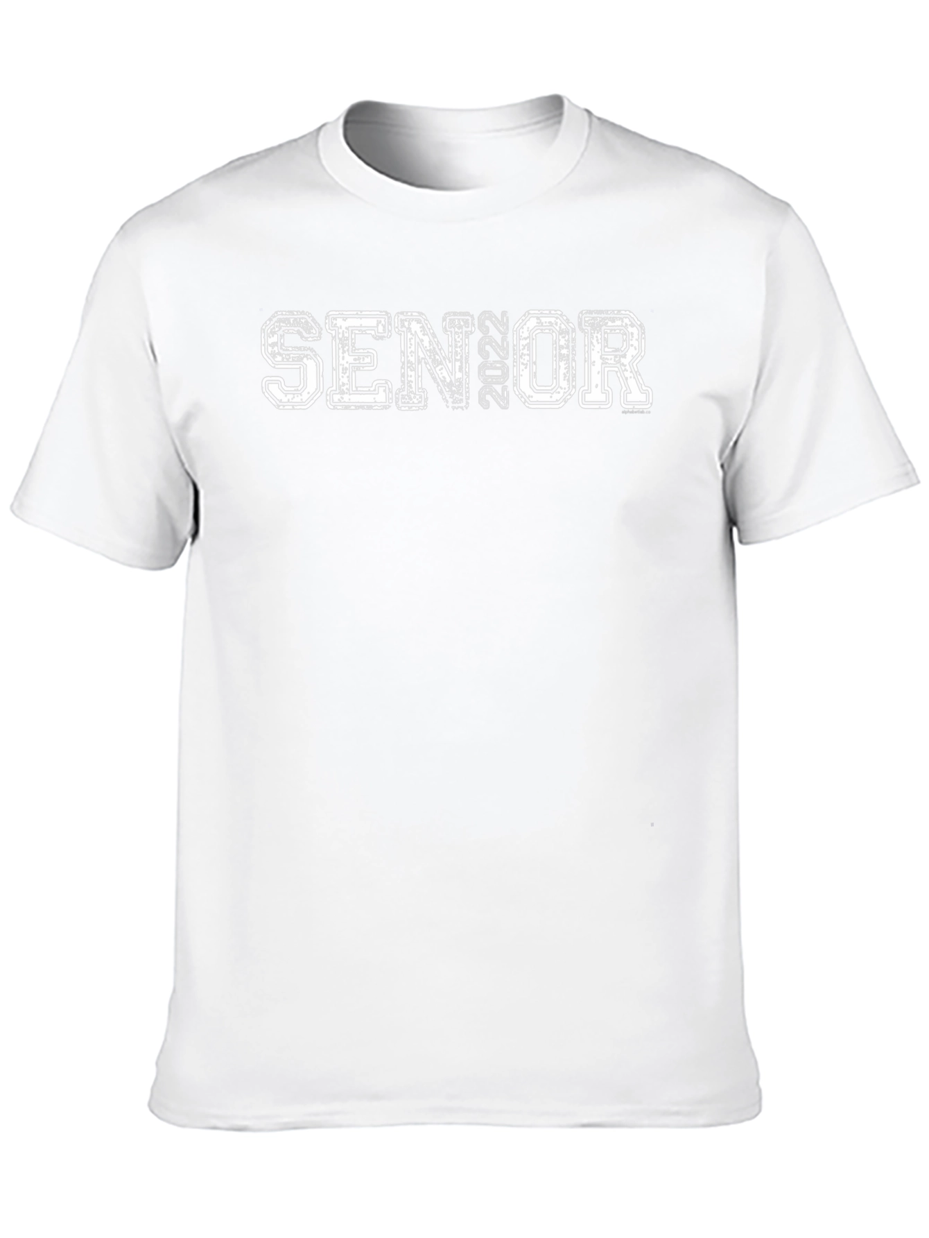 Senior 2022 Black Graphic T-Shirt