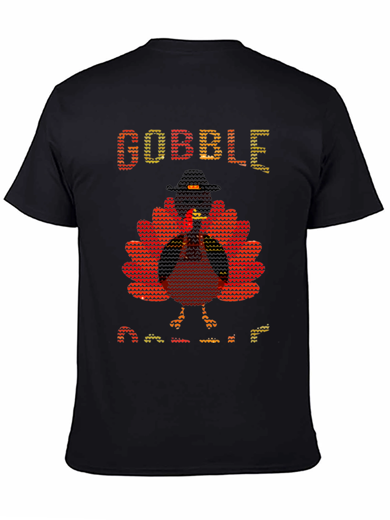 Gobble Til You Wobble Thanksgiving T-Shirt