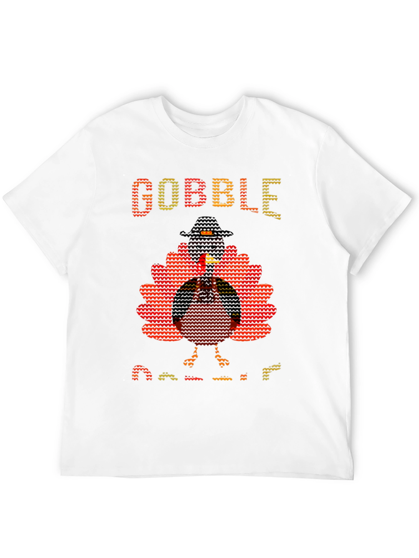 Gobble Til You Wobble Thanksgiving T-Shirt