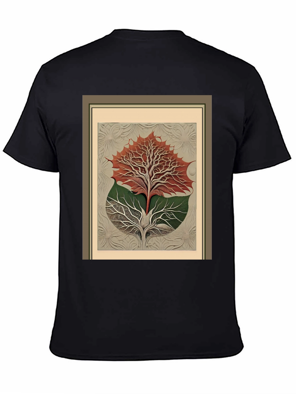 Arboreal Print Tee - Nature Inspired Fashion