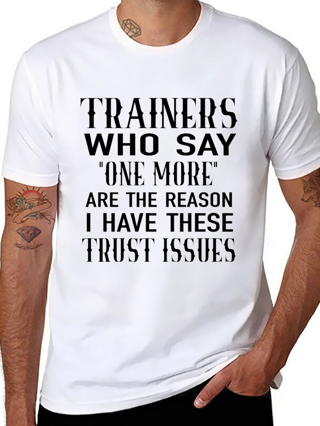 Trainers One More Funny Workout T-Shirt