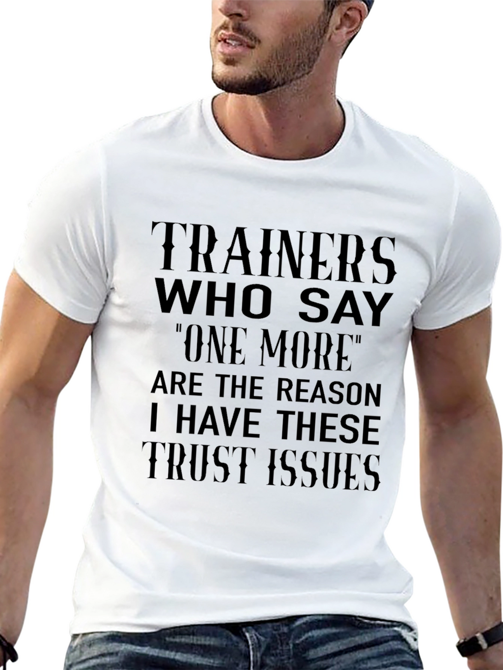 Trainers One More Funny Workout T-Shirt