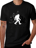 Social Distancing Champion T-Shirt Bigfoot Graphic Tee