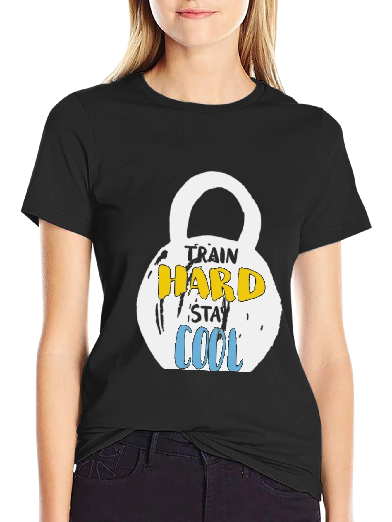 Train Hard Stay Cool Graphic Tee