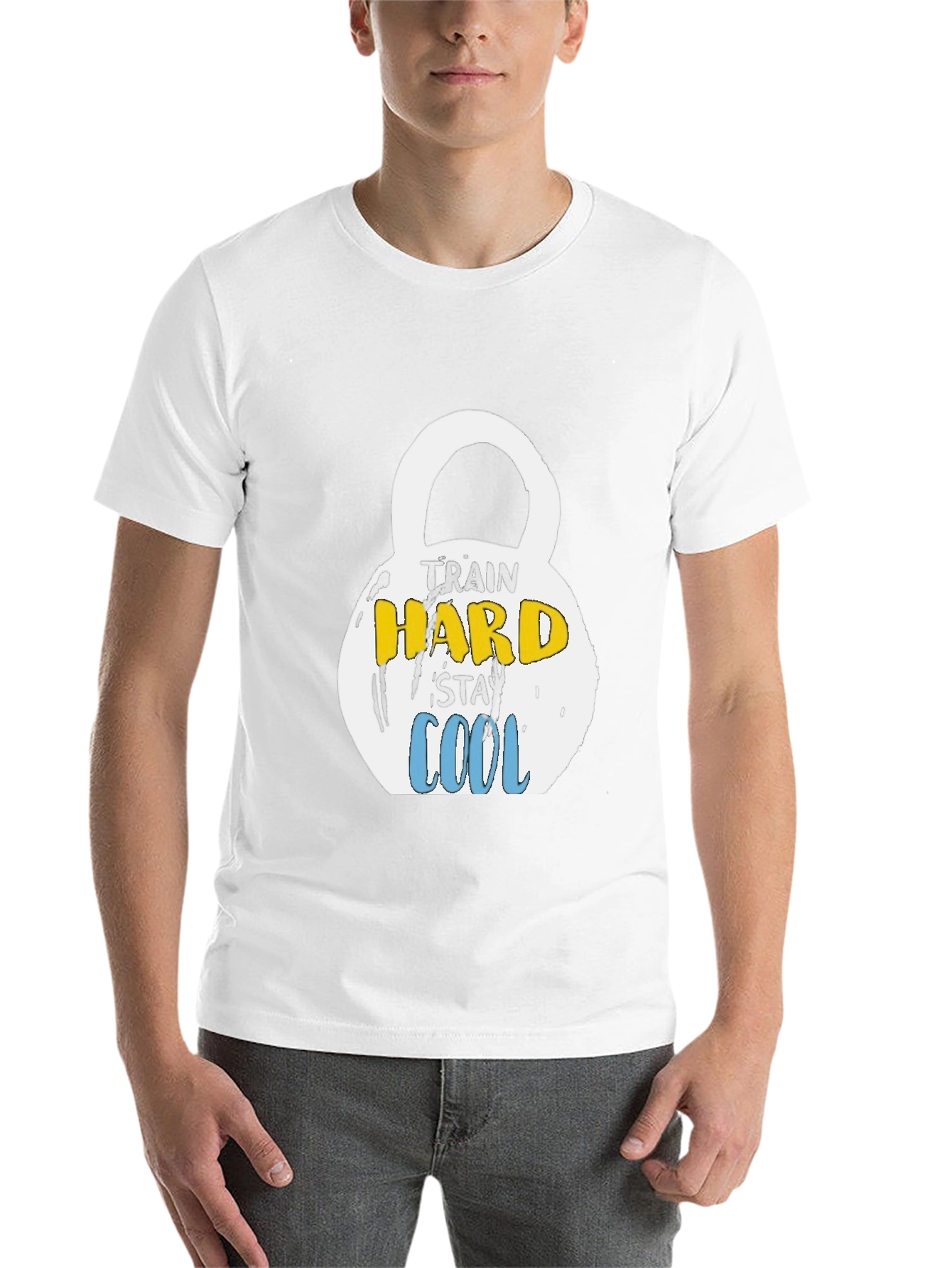 Train Hard Stay Cool Graphic Tee