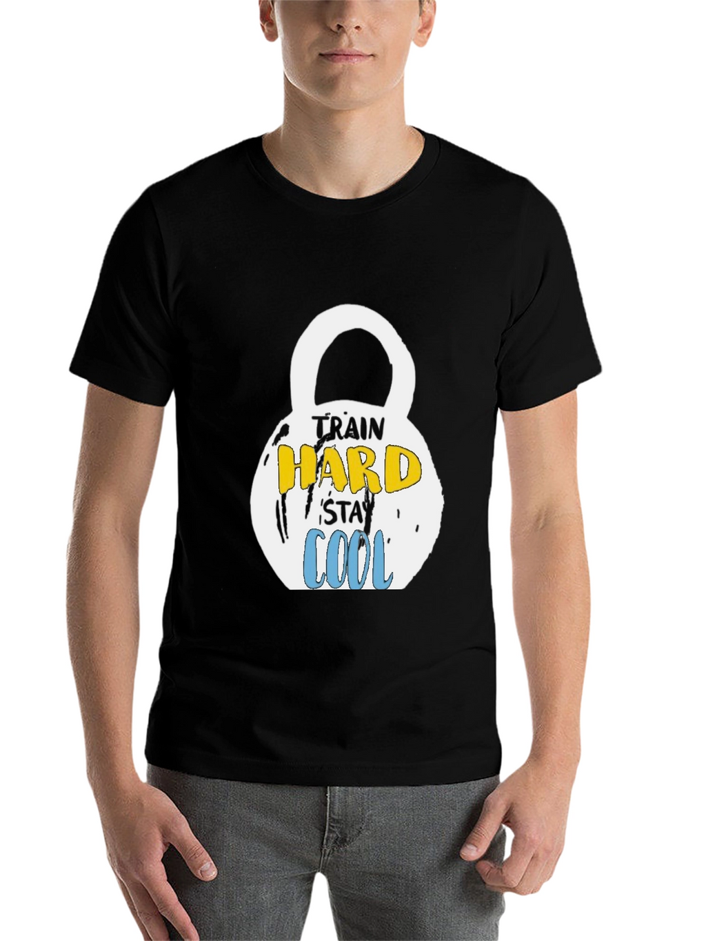 Train Hard Stay Cool Graphic Tee