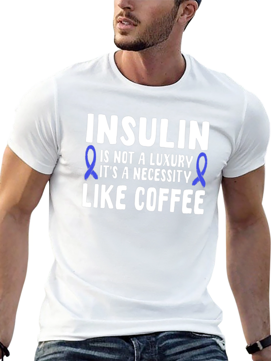 Insulin Necessity T-Shirt - Diabetes Awareness