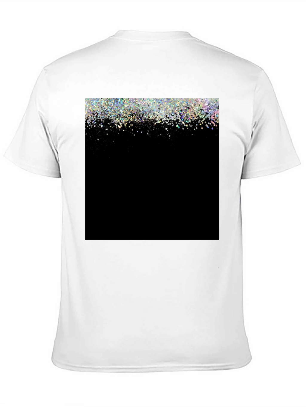Sparkle Fade Black T-Shirt - Stylish & Trendy