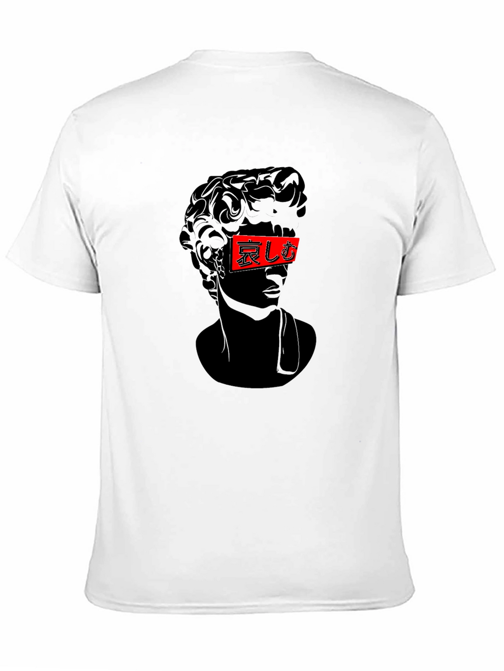 David Statue Graphic Tee - Stylish Streetwear T-Shirt