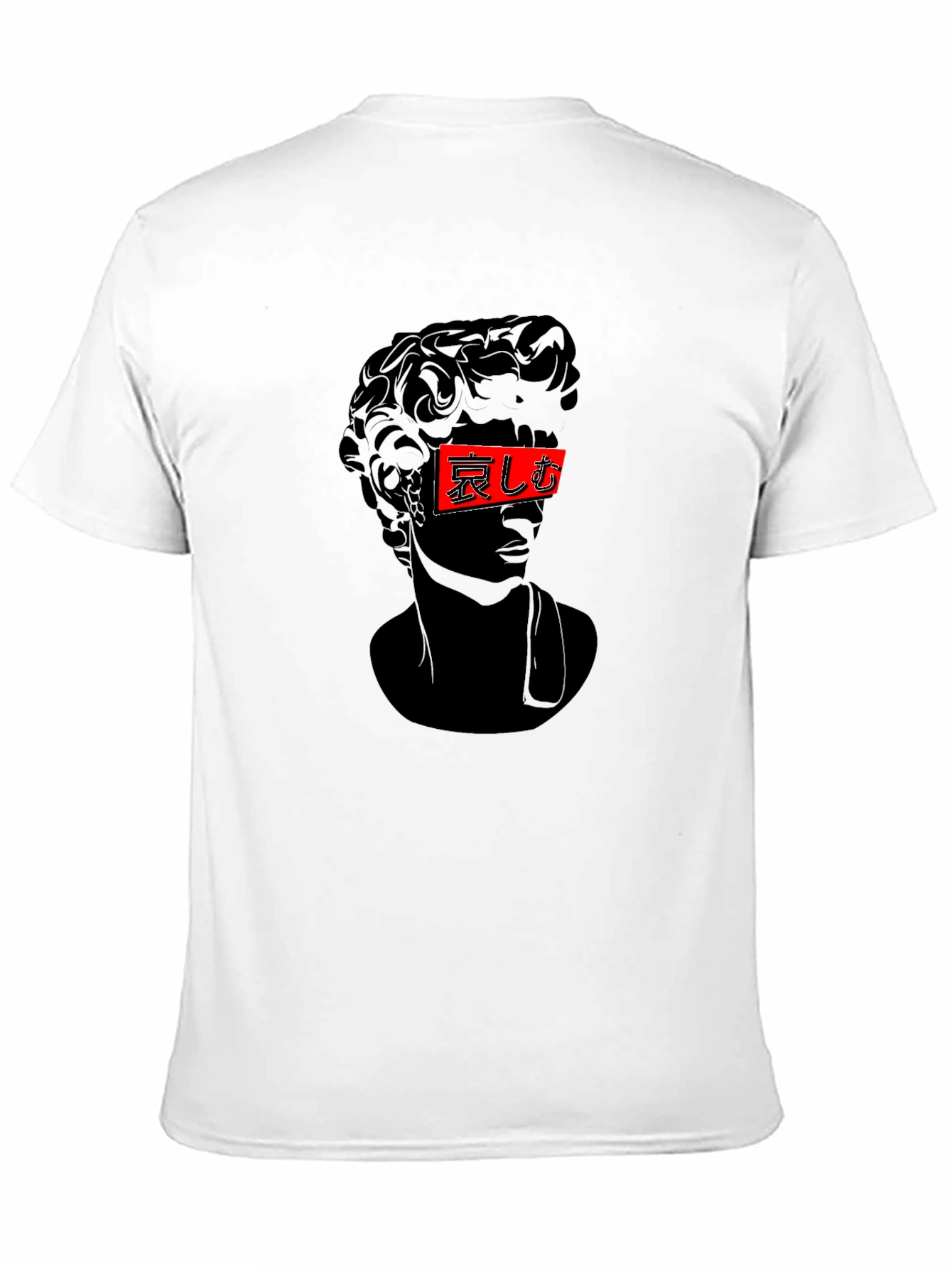David Statue Graphic Tee - Stylish Streetwear T-Shirt