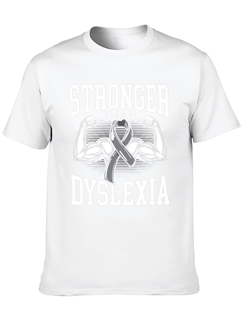 Stronger Than Dyslexia Awareness T-Shirt