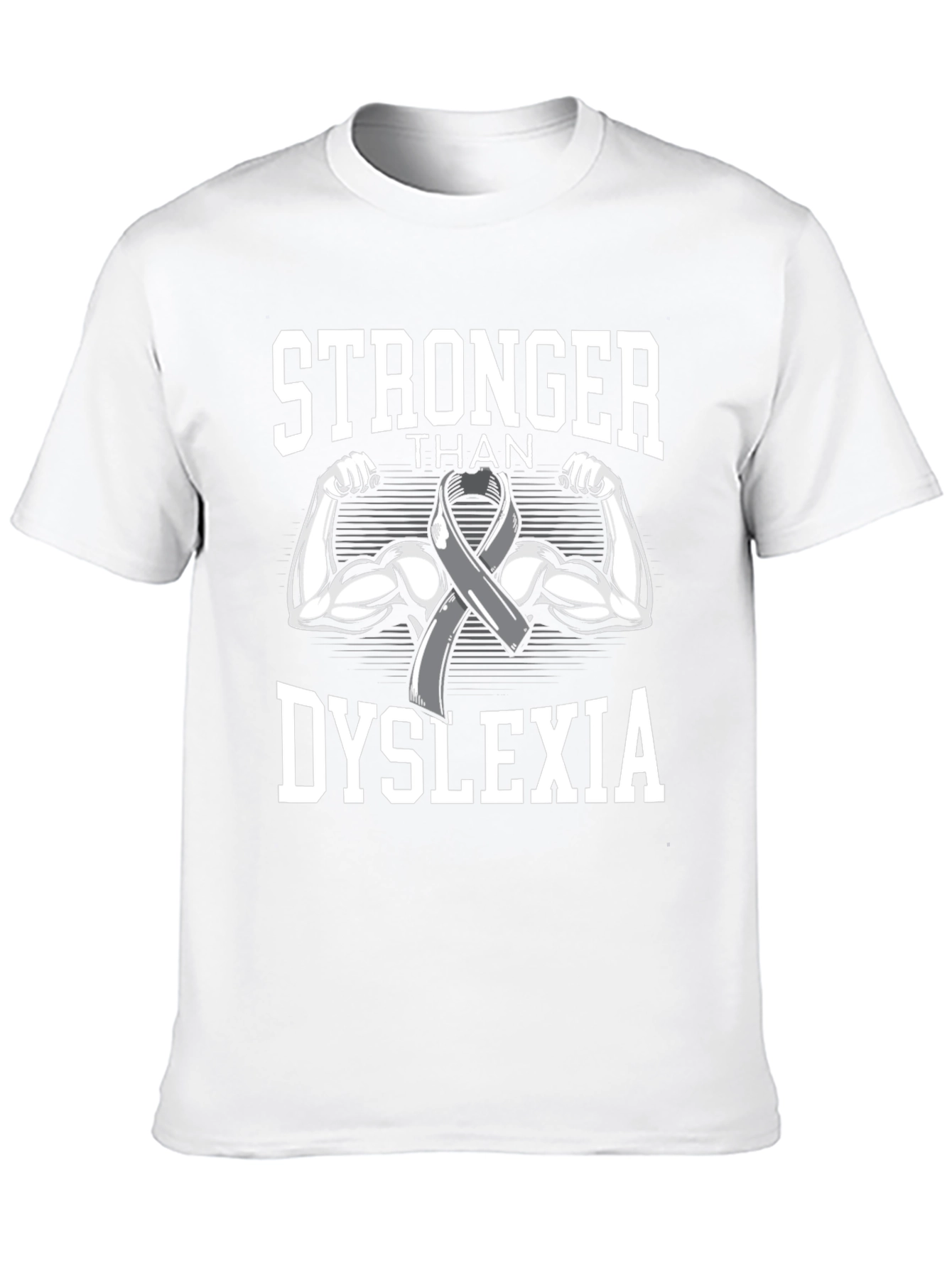 Stronger Than Dyslexia Awareness T-Shirt