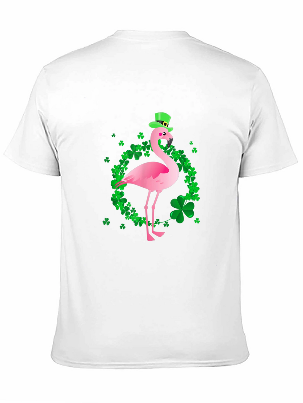 St. Patricks Day Flamingo Graphic Tee