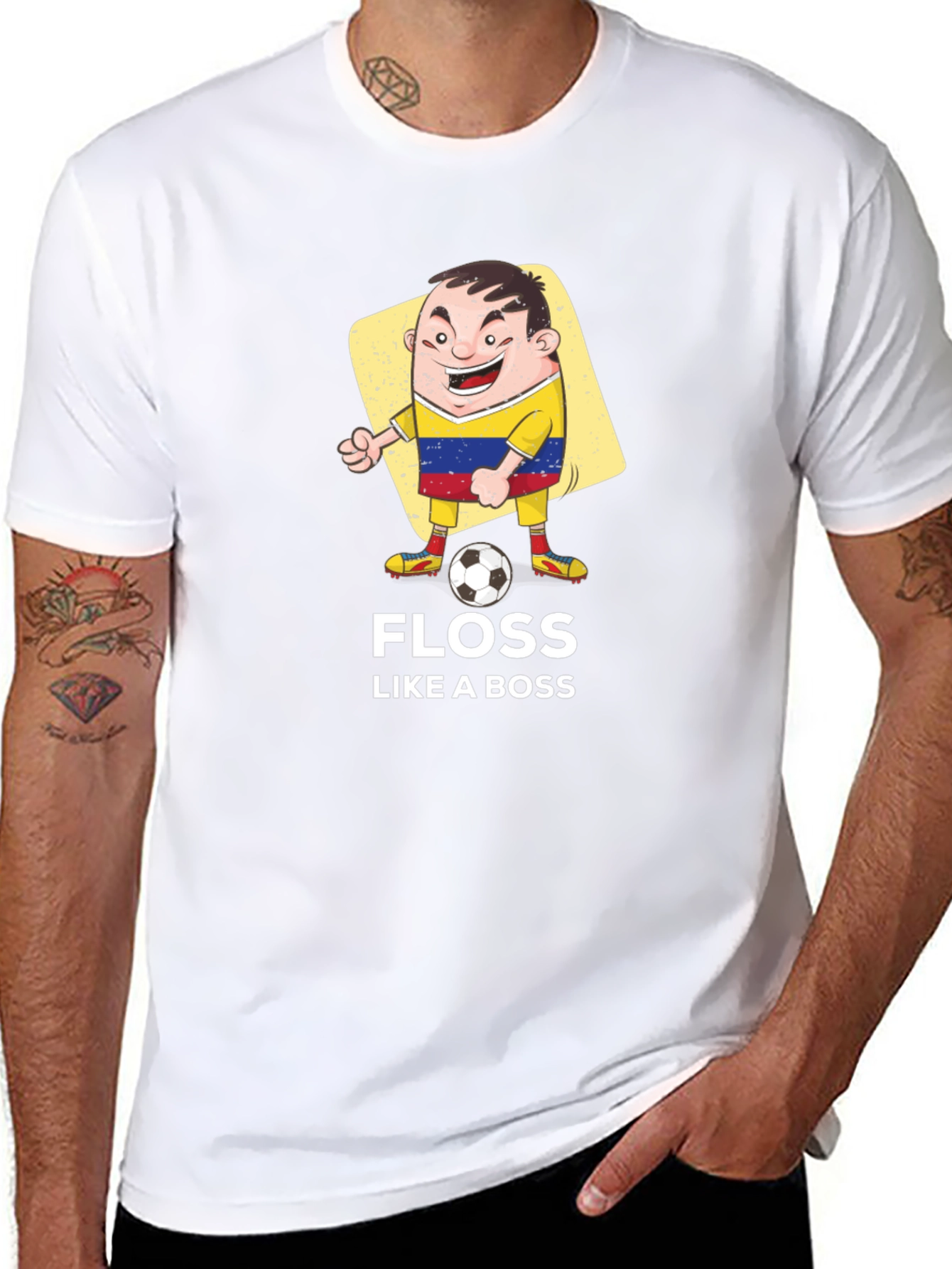 Floss Like a Boss T-Shirt - Soccer Fan Tee
