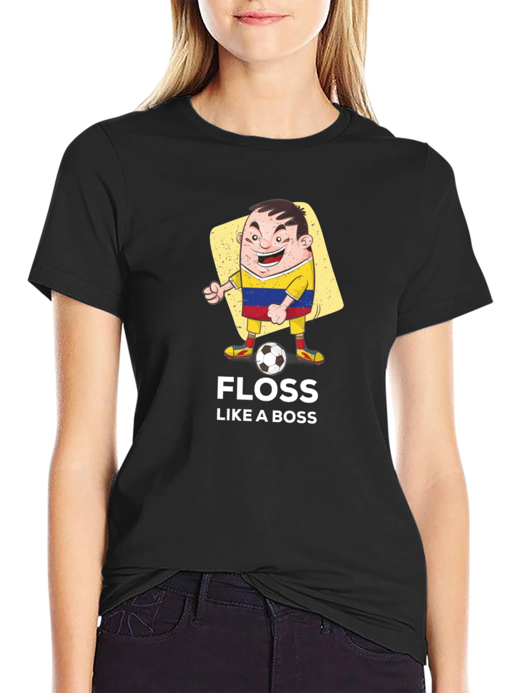 Floss Like a Boss T-Shirt - Soccer Fan Tee