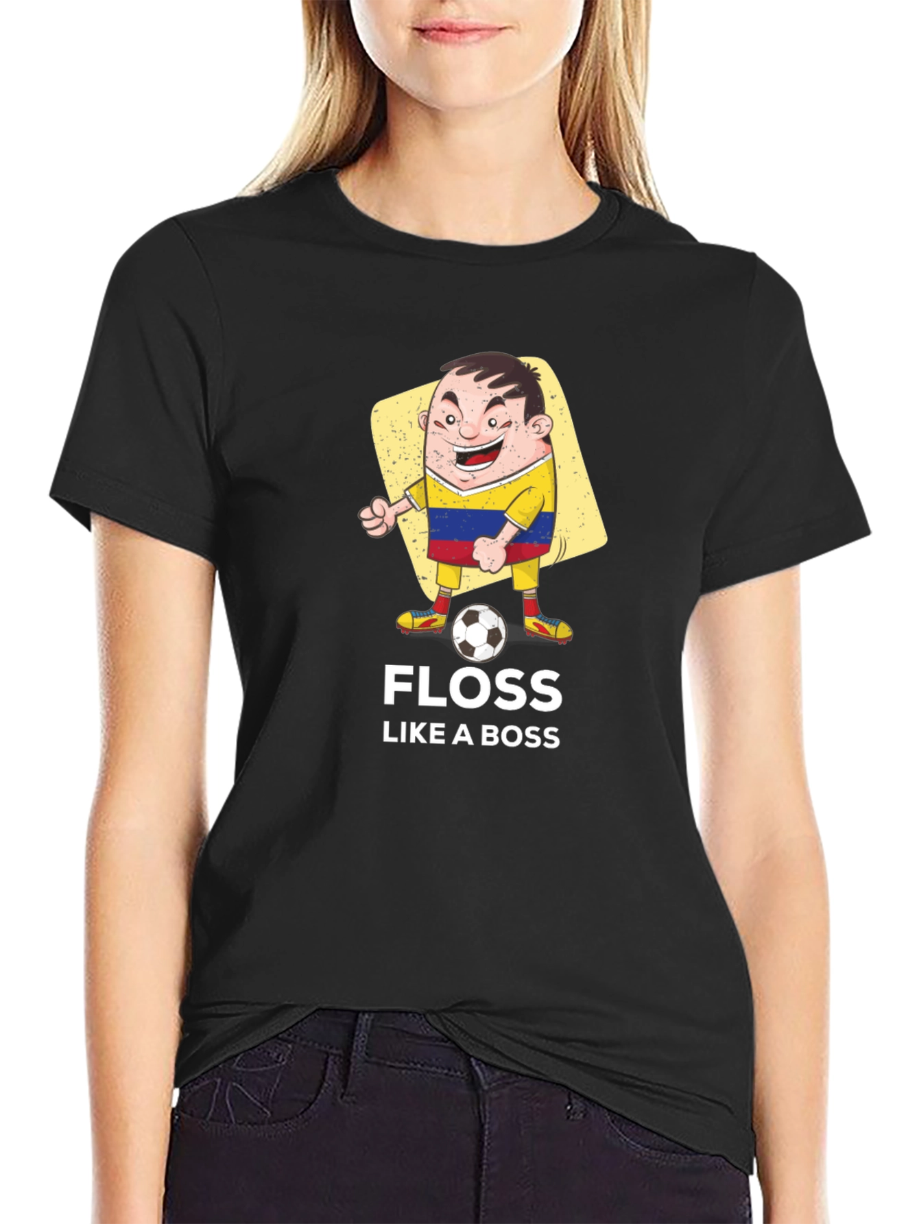 Floss Like a Boss T-Shirt - Soccer Fan Tee