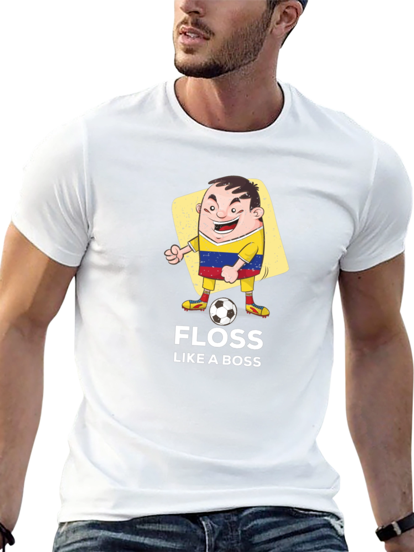 Floss Like a Boss T-Shirt - Soccer Fan Tee