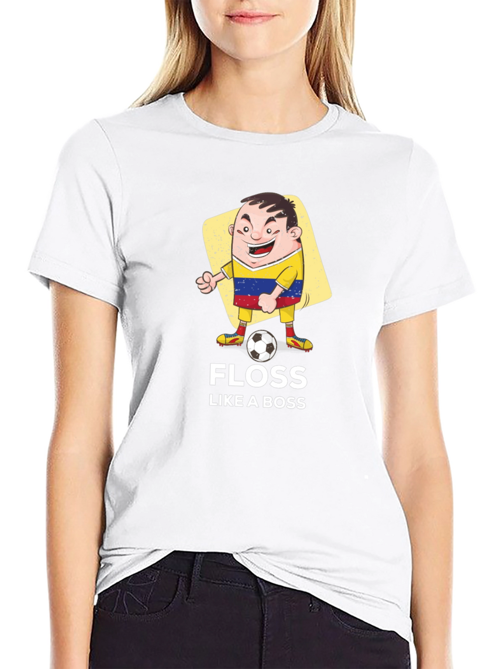 Floss Like a Boss T-Shirt - Soccer Fan Tee