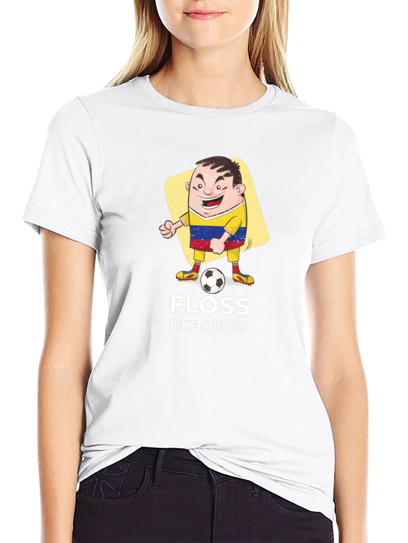 Floss Like a Boss T-Shirt - Soccer Fan Tee