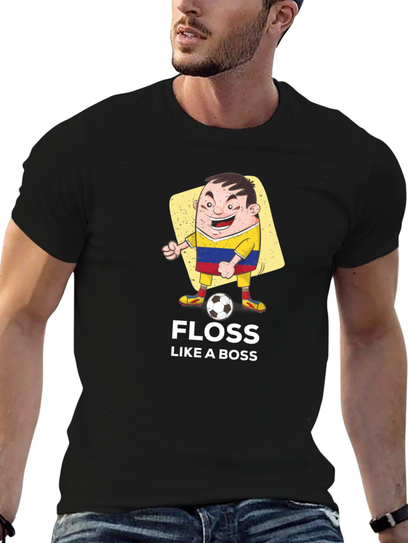 Floss Like a Boss T-Shirt - Soccer Fan Tee