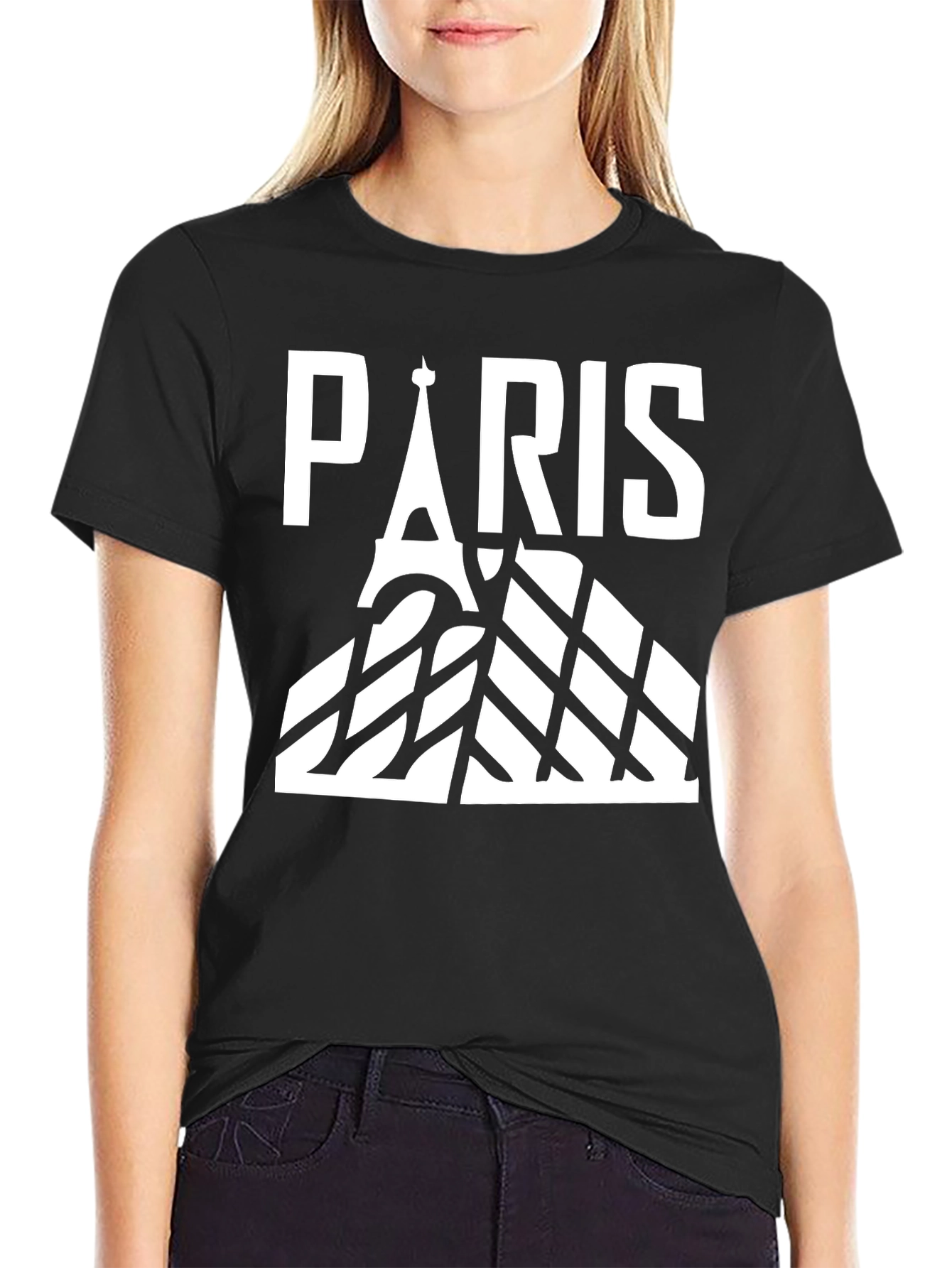 Paris Graphic Tee - Eiffel Tower Mens T-Shirt