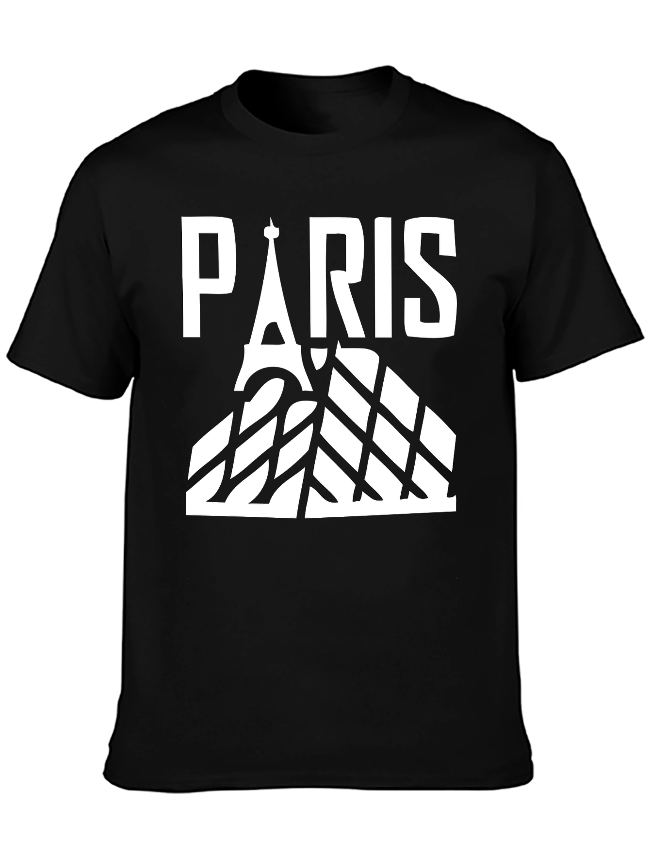 Paris Graphic Tee - Eiffel Tower Mens T-Shirt