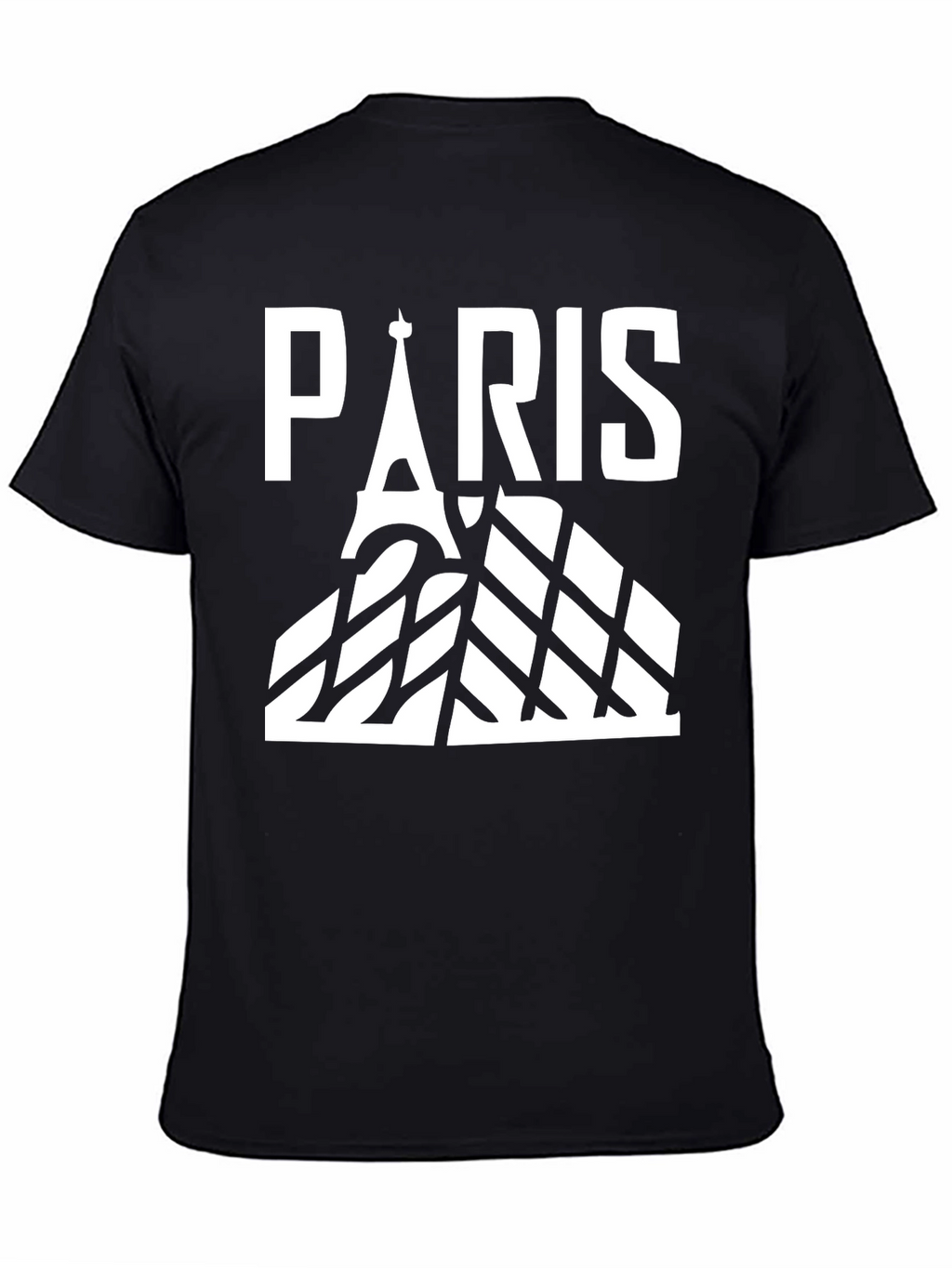 Paris Graphic Tee - Eiffel Tower Mens T-Shirt