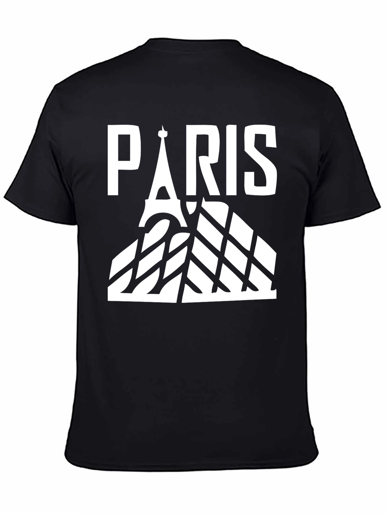 Paris Graphic Tee - Eiffel Tower Mens T-Shirt