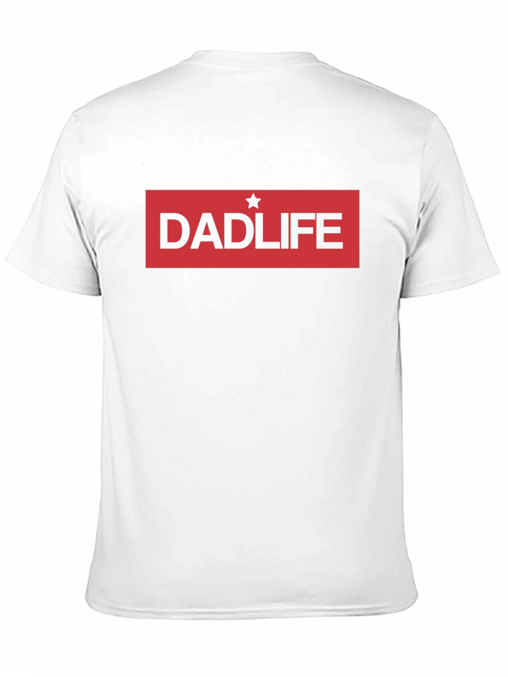 Dad Life Graphic Tee - Black Casual Comfort