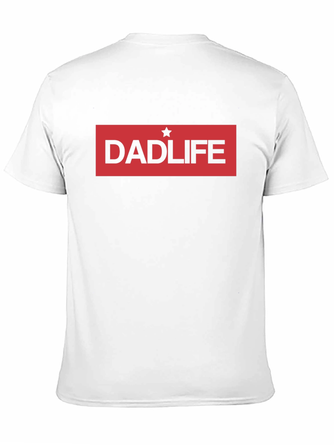 Dad Life Graphic Tee - Black Casual Comfort
